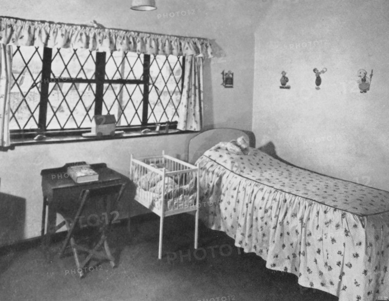 Photograph of a typical bedroom of a young girl