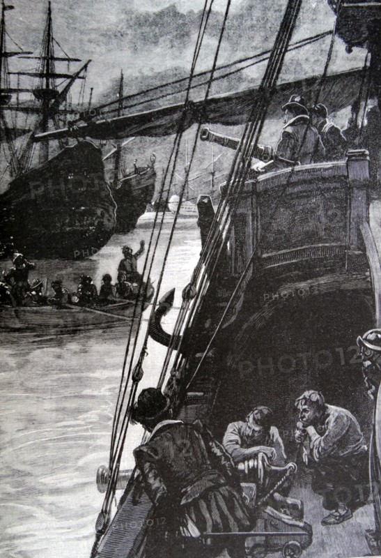 Illustration of the Golden Hind