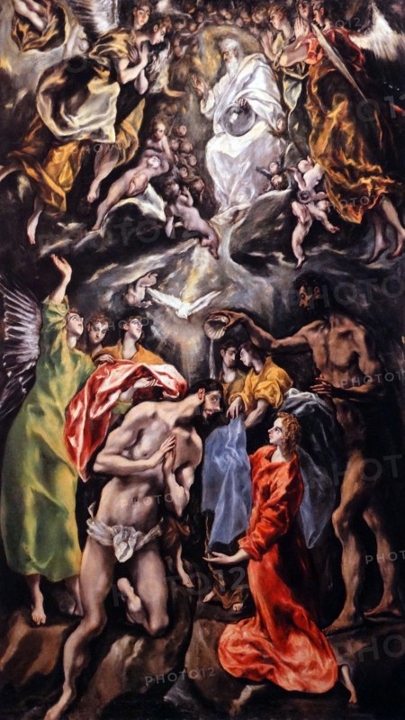 El Greco, Baptism of Christ