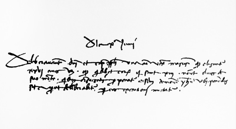 The rescript of 1425 for the sign of San Bernardino on the Public Palace
