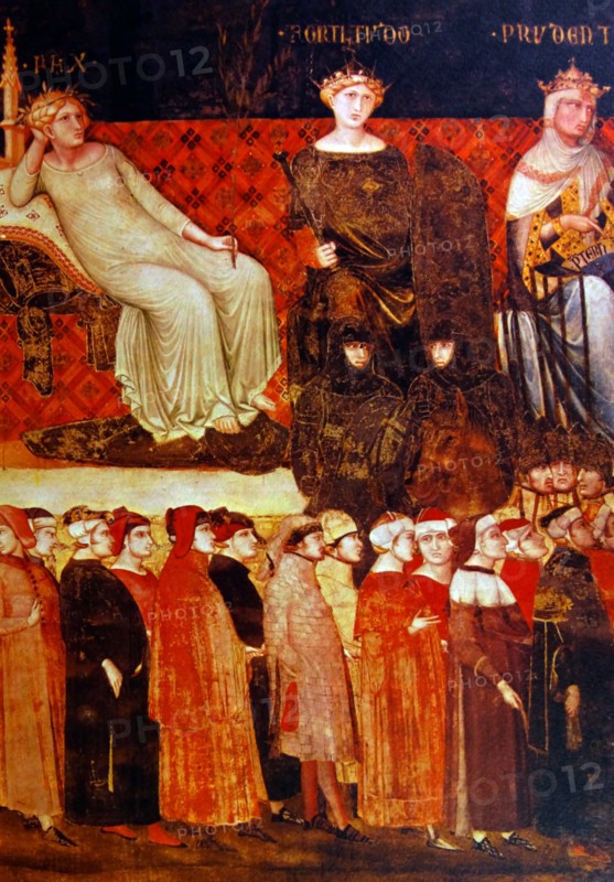 The Priors of Good Government' by Ambrogio Lorenzetti