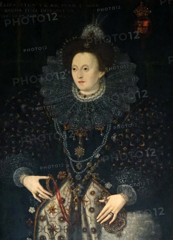 portrait of Queen Elizabeth I of England reigned 1558-1603