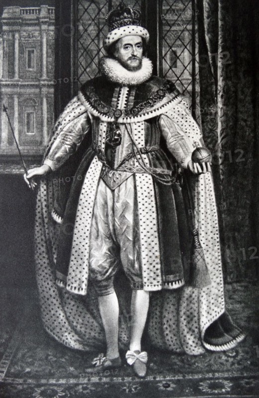 Portrait of King James I