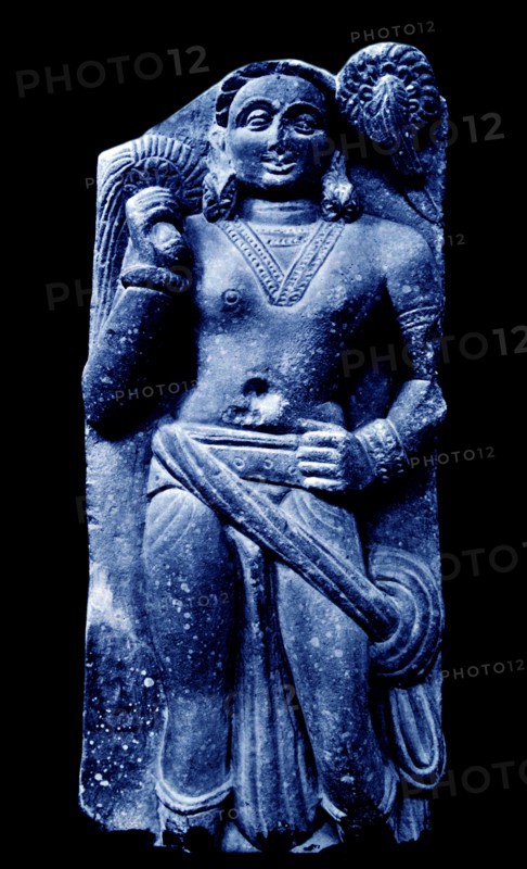 Buddhist art of India: Bodhisattva in Sandstone from Mathura