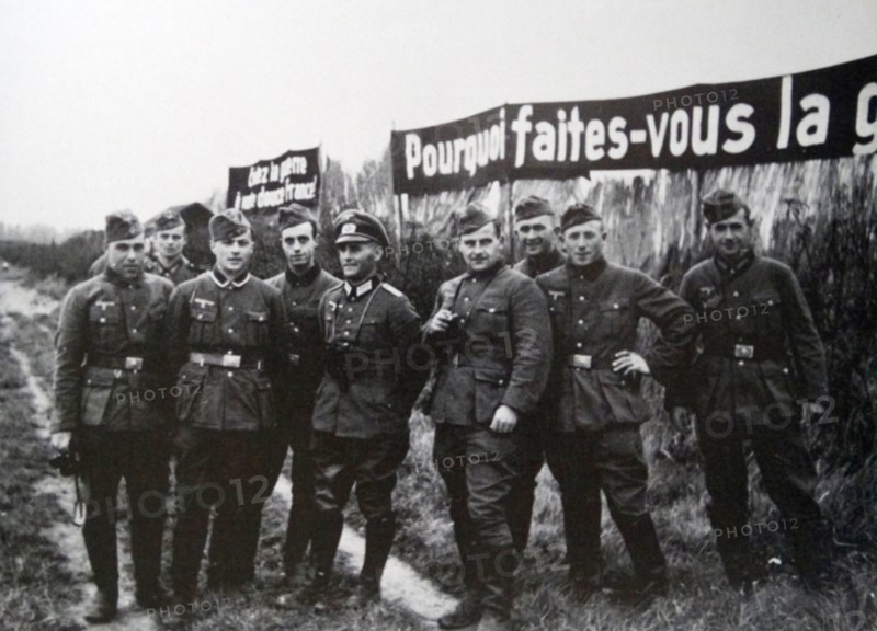 German soldiers enter France