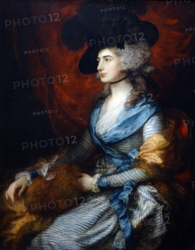 Mrs. Sarah Siddons by Thomas Gainsborough 1785