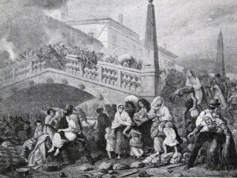 Venetian revolution against the Austrians