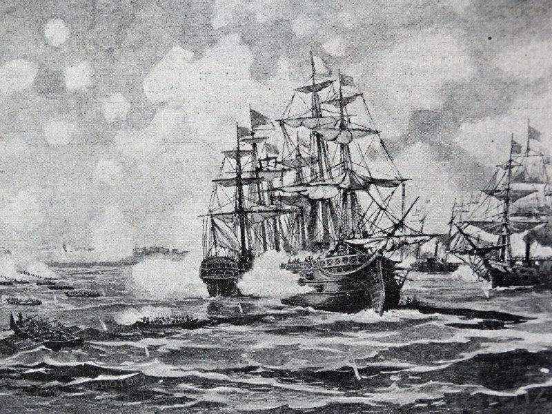 The Bombardment of Messina in September 1848