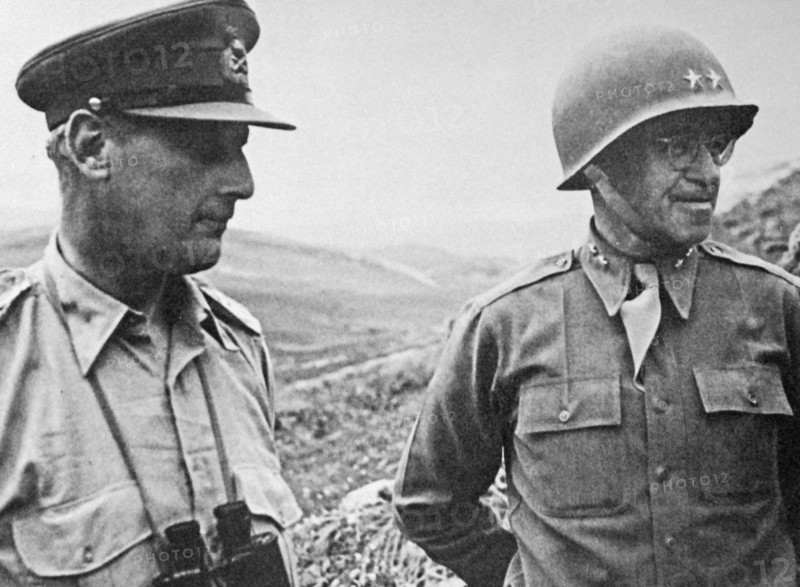 General Kenneth Anderson and General Omar Bradley