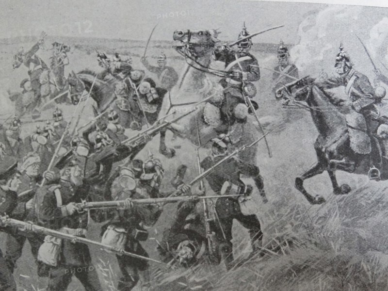 The Hanoverian victory over the Prussians at Langensalza