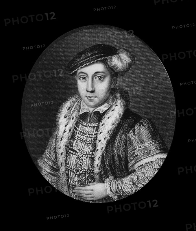 EDWARD VI - 1537-53 Son of Henry VIII and Jane Seymour. Succeeded to the throne on his father's death in 1547