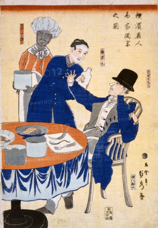 Japanese print on hosho paper