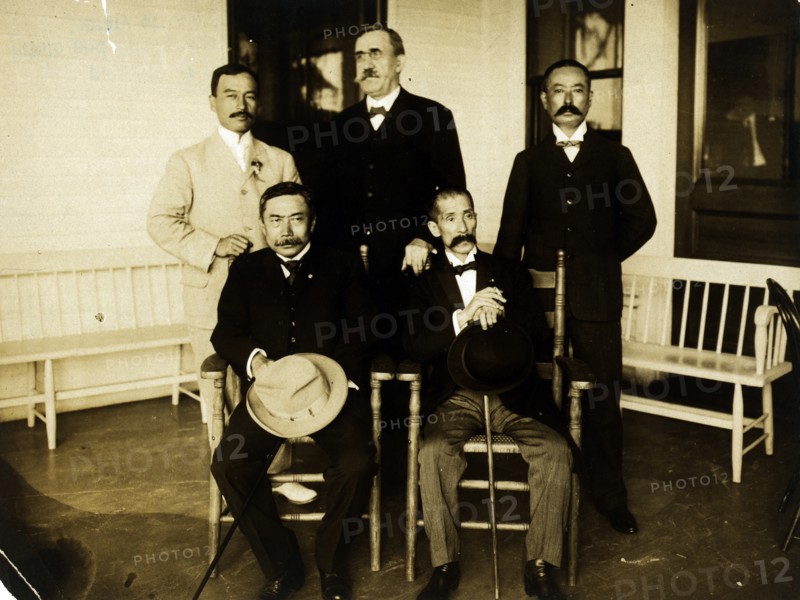 Japanese envoys Kogoro Takhira