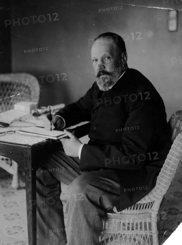 Sergei Witte in his room at the Wentworth Hotel
