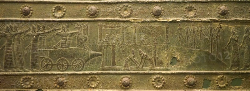 Balawat Gates from the ancient Assyrian Empire