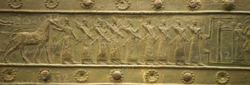 Balawat Gates from the ancient Assyrian Empire