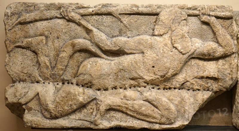 Detail from the Hero shrines on the acropolis of Xanthos