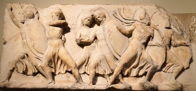 Detail from the Nereid Monument