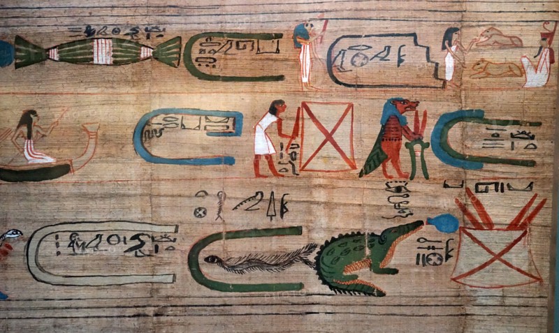 Papyrus of a Woman Named Tentosorkon 945 B.C.