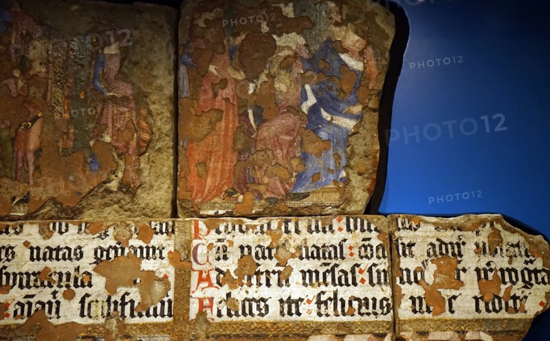 Wall painting from St Stephen's Chapel