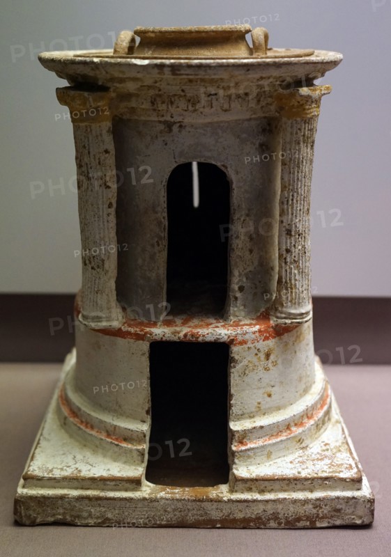 Terracotta model of a circular building from the tomb at Olbia in the Crimea