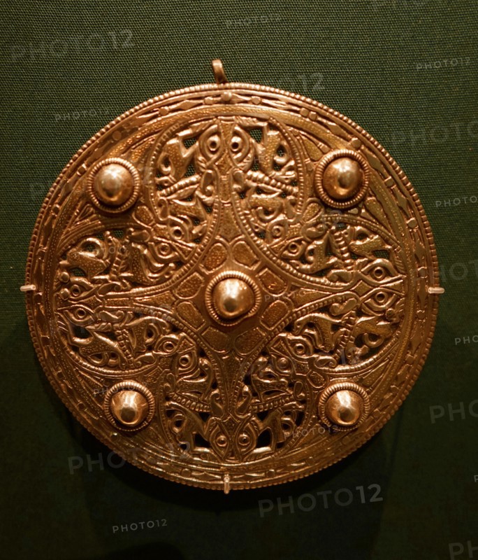 The Strickland Brooch from Anglo-Saxon England.