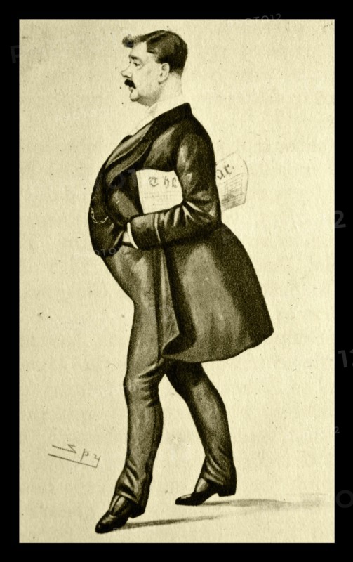 Cartoon of Spy by T. P. O'Connor