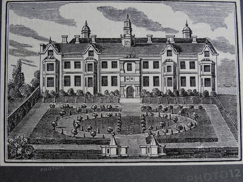 Engraving depicting Beaufort House