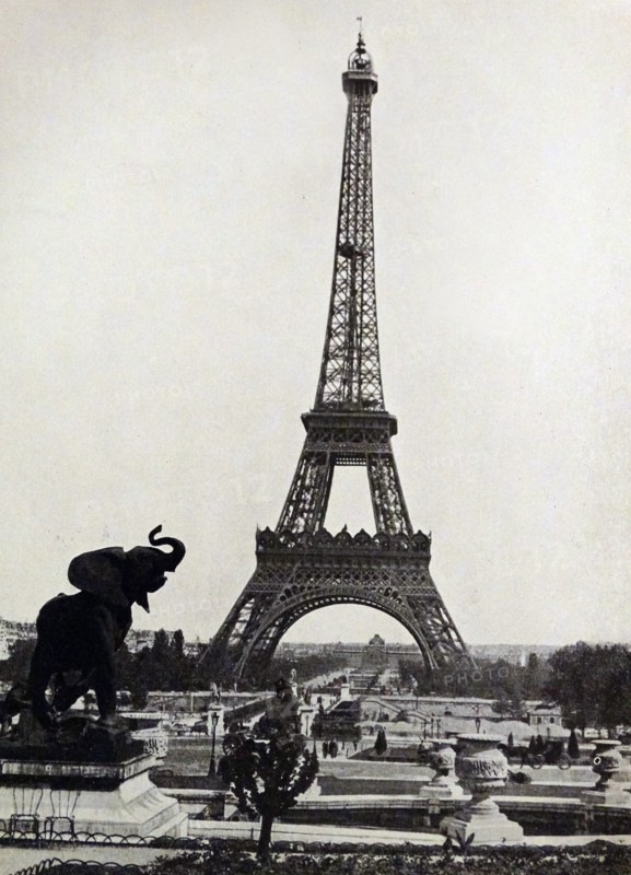 a view of the Eiffel Tower