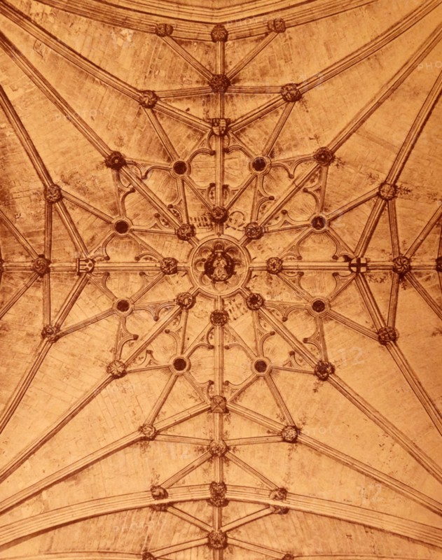 the roof of the Lady Chapel