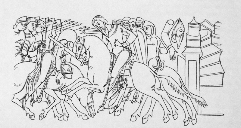 Part of the 12th Century Winchester Bible