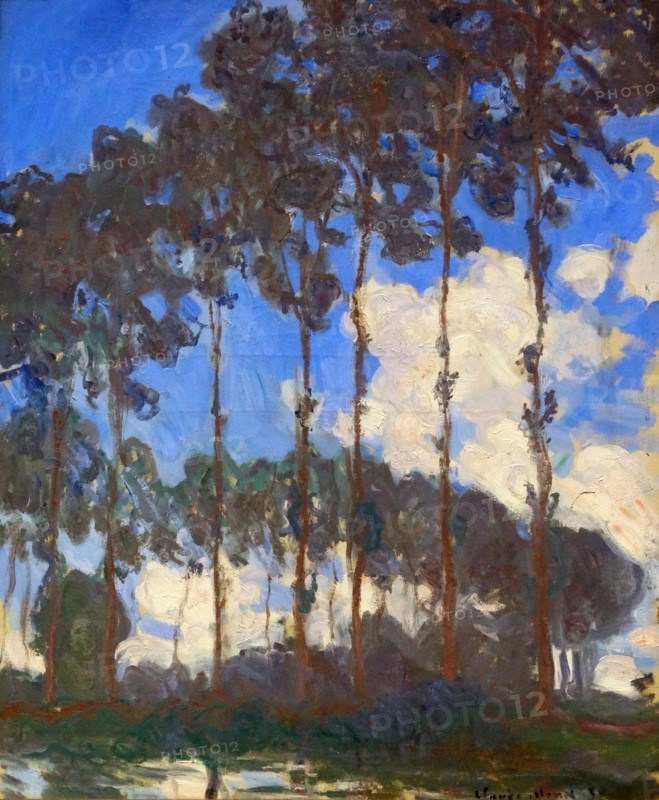 Monet, Poplars on the Epte