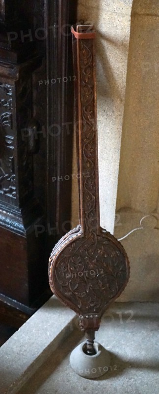 Jacobean wooden fire bellow