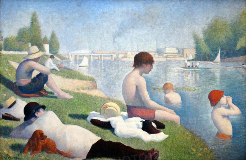 Seurat, Bathers at Asnières
