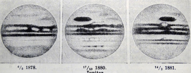 Photographic prints of the planet Jupiter