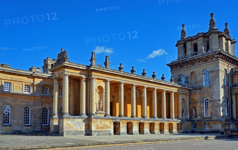 Detail from the exterior of Blenheim Palace