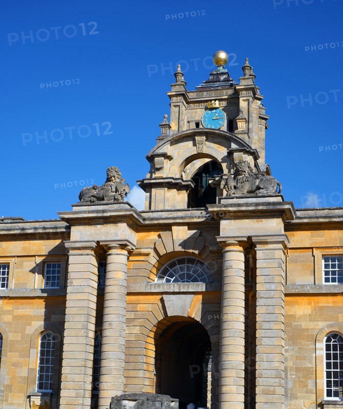 Detail from the exterior of Blenheim Palace