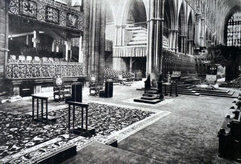 Coronation Chair and Royal Box