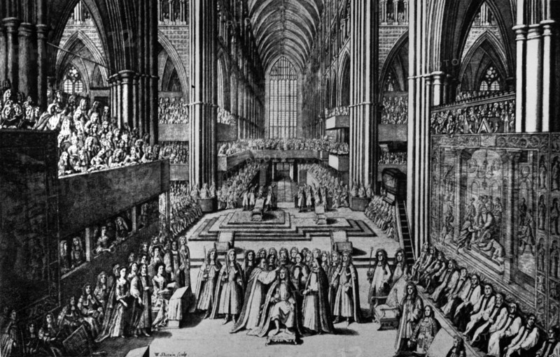 Coronation of King James II of England