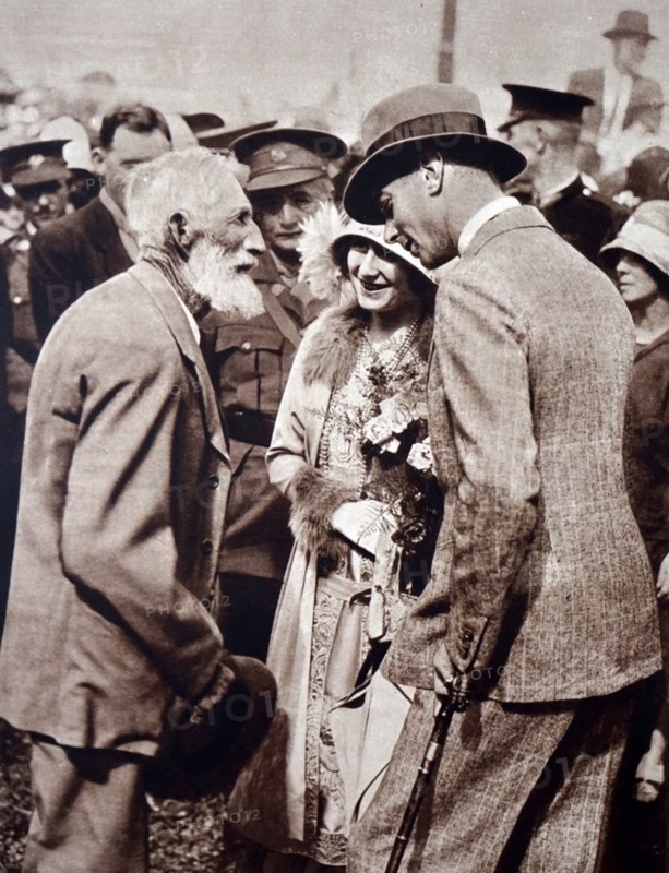 Prince Albert and Lady Elizabeth during their visit to Queensland