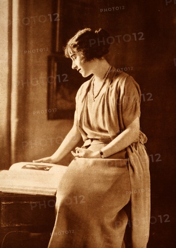 Lady Elizabeth Bowes-Lyon at Glamis Castle