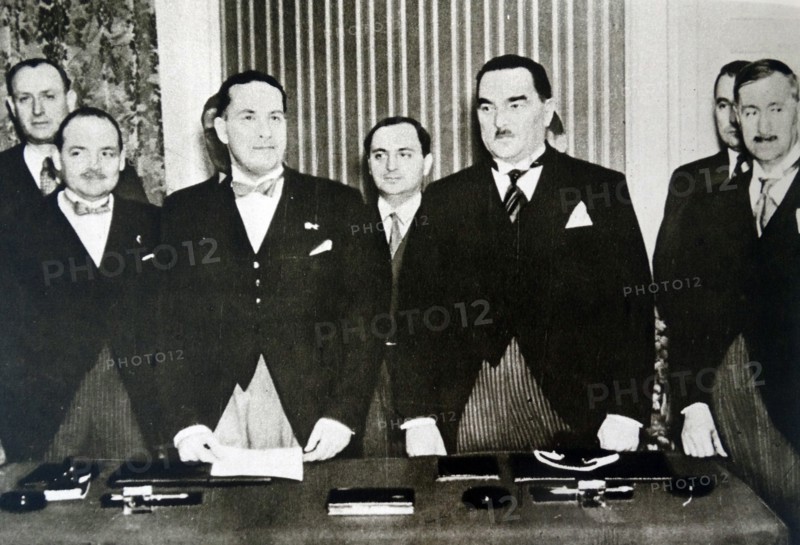 Galeazzo Ciano and Milan Stojadinovic