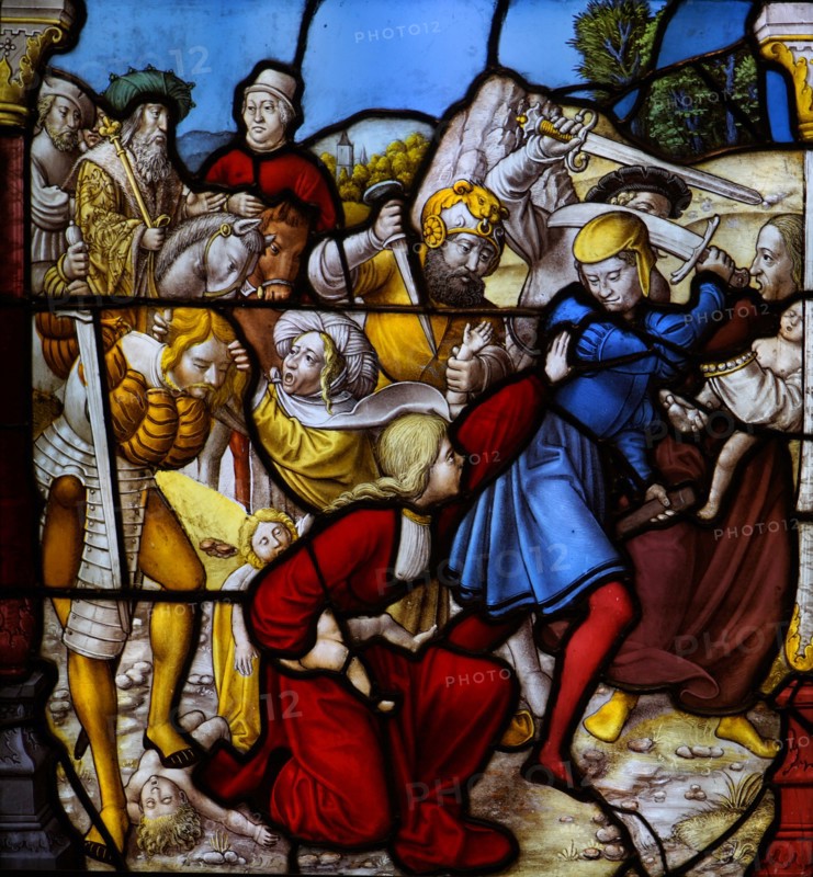 Stained glass windows from Mariawald
