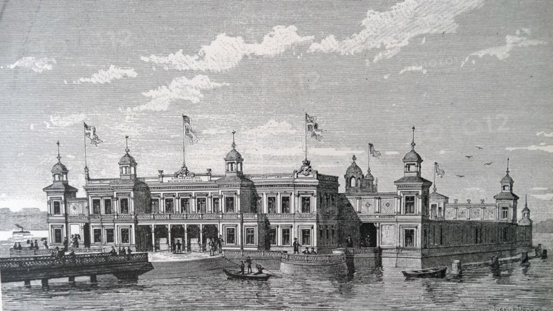 Stockholm's swimming and siminrättning