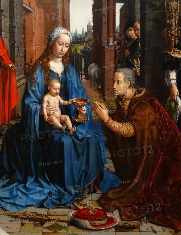 The Adoration of the Kings' by Jan Gossaert