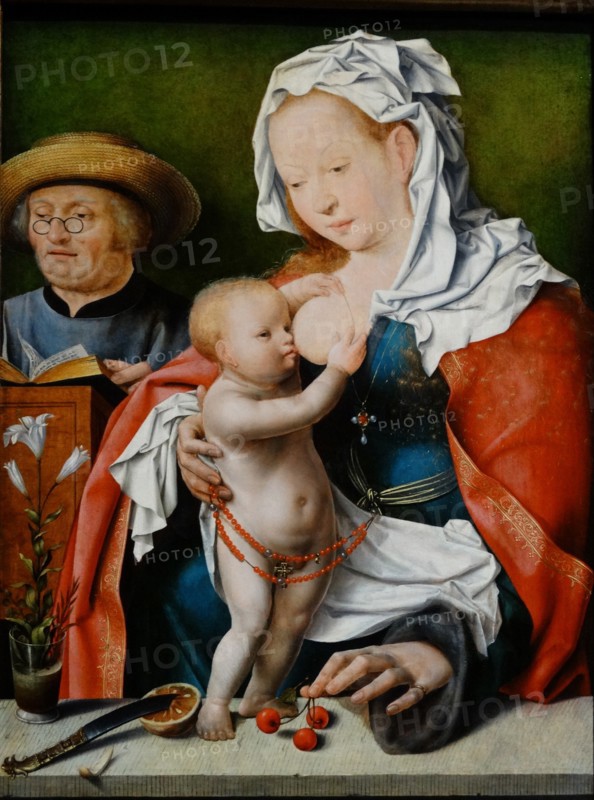 The Holy Family' by Joos van Cleve