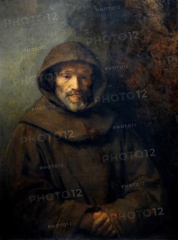 Rembrandt, Paining titled 'A Franciscan Friar'