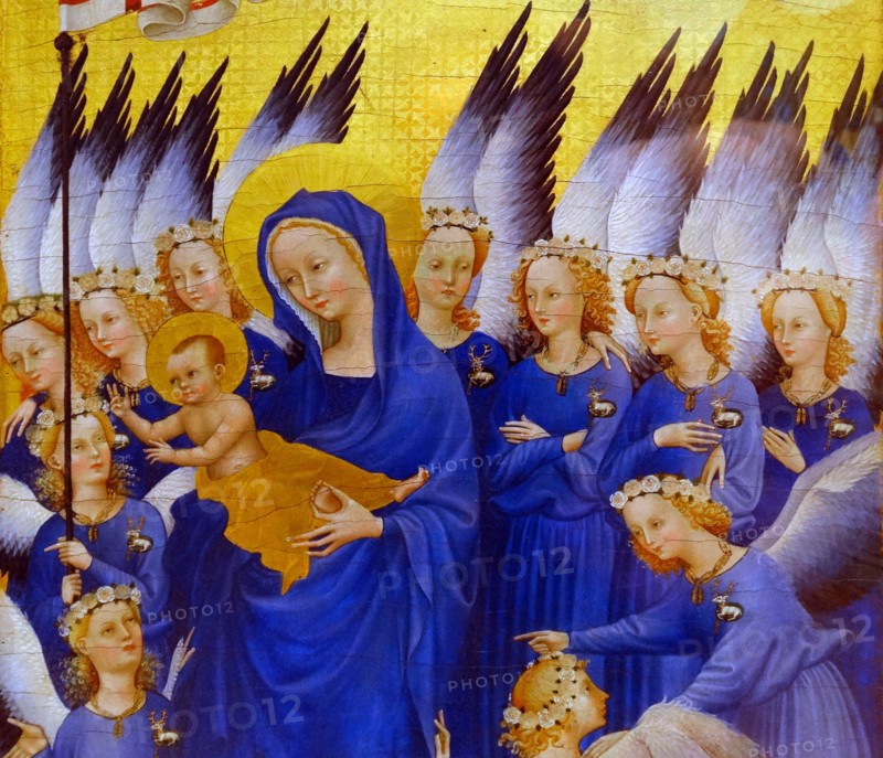 The Wilton Diptych by an Unknown Artist.