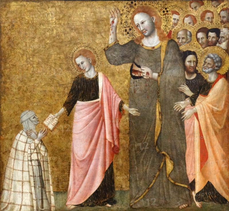 Vision of the Blessed Clare of Rimini' by Francesca da Rimini