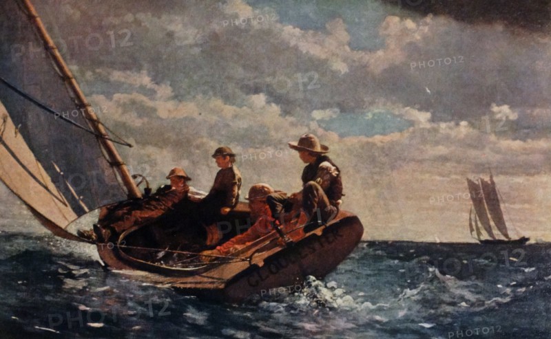 Breezing Up' by Winslow Homer